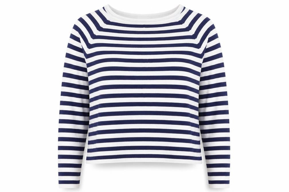 Womens UK Size S Zara Blue Pullover Sweatshirt