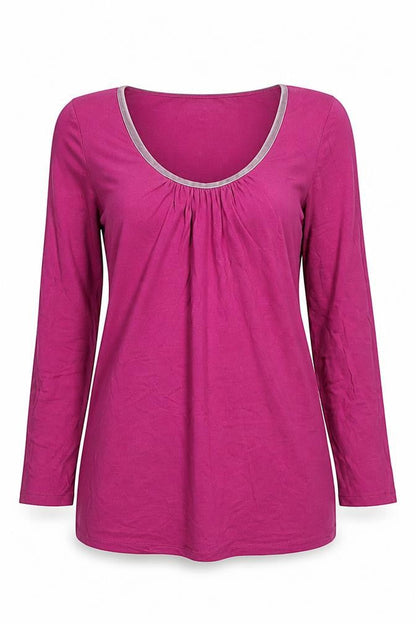 Womens UK Size 8 Boden Pink Basic T-Shirt