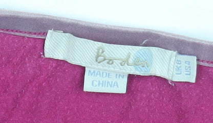 Womens UK Size 8 Boden Pink Basic T-Shirt