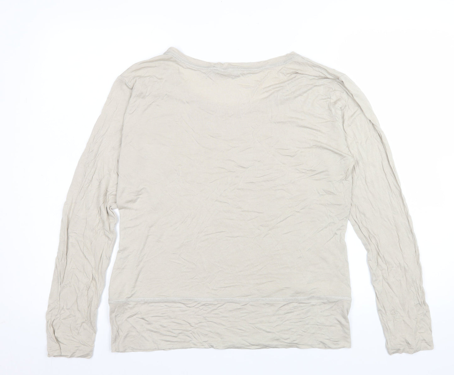 Womens UK Size 18 Mint Velvet Beige Basic Blouse