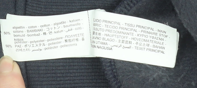 ZARA Girls Black Graphic New York Sweatshirt 13-14 Years Cotton Blend