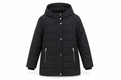 Womens UK Size XS Zara Black Puffer Jacket