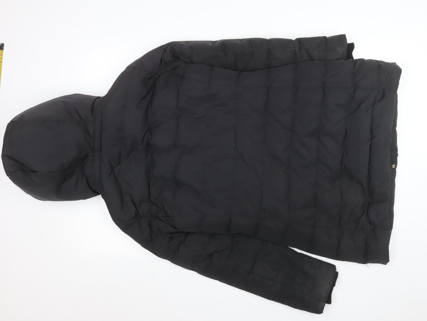 Womens UK Size XS Zara Black Puffer Jacket