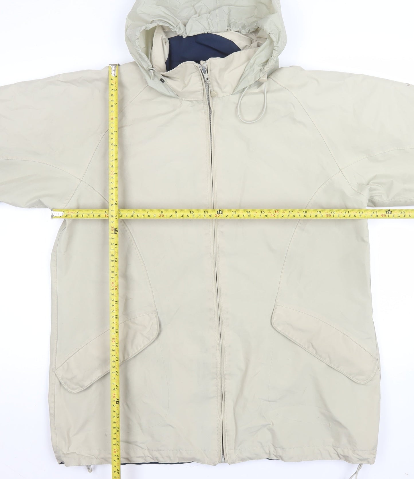 Regatta Women Beige Hooded Anorak Jacket UK 16 Water Resistant