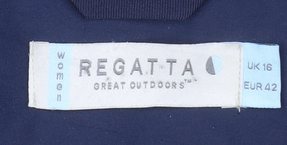 Regatta Women Beige Hooded Anorak Jacket UK 16 Water Resistant