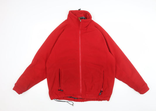 Mens UK Size S Regatta Red Full Zip Sweatshirt