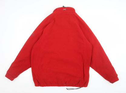 Mens UK Size S Regatta Red Full Zip Sweatshirt