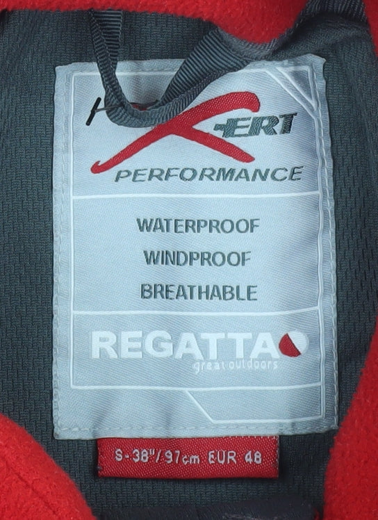 Mens UK Size S Regatta Red Full Zip Sweatshirt