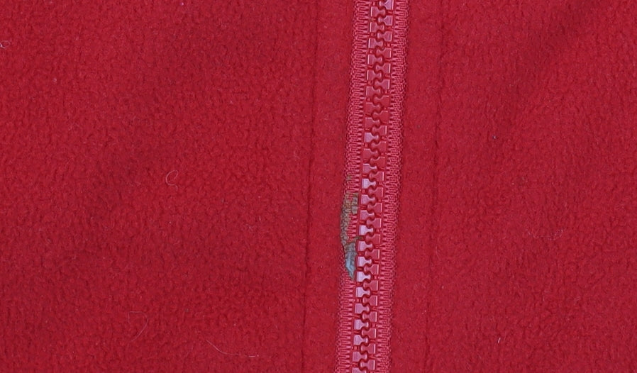 Mens UK Size S Regatta Red Full Zip Sweatshirt