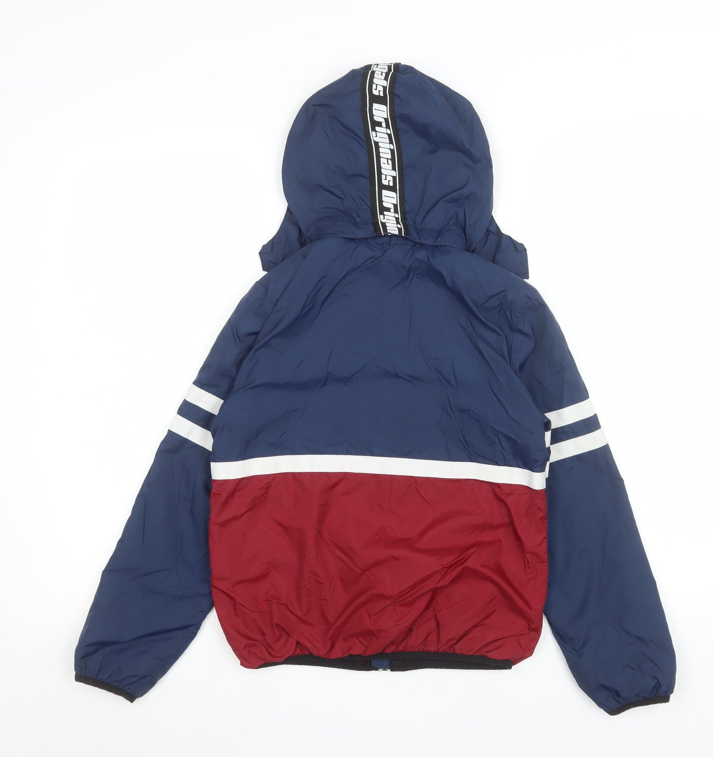 Boys UK Size 6 Years H&M Blue Puffer Jacket