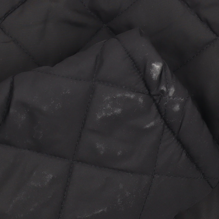 Primark Women Black Quilted Lightweight Padded Jacket Size L