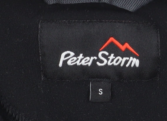 Mens UK Size S Peter Storm Black Pullover Sweatshirt
