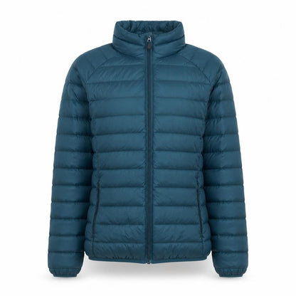 Womens UK Size XS Zakti Green Puffer Jacket