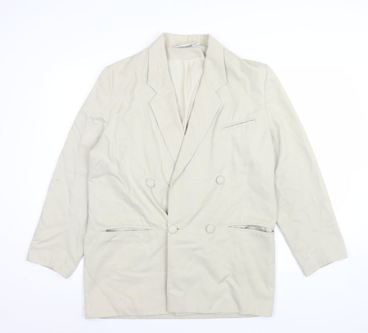 Womens UK Size 14 Sensations Beige Blazer