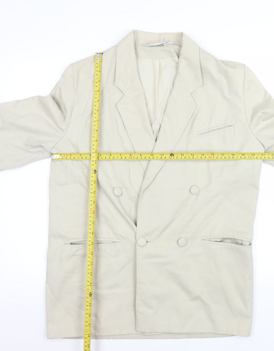 Womens UK Size 14 Sensations Beige Blazer