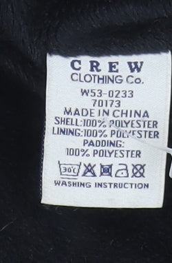 Crew Clothing Co. Women's Blue Quilted Waistcoat Gilet Size 12