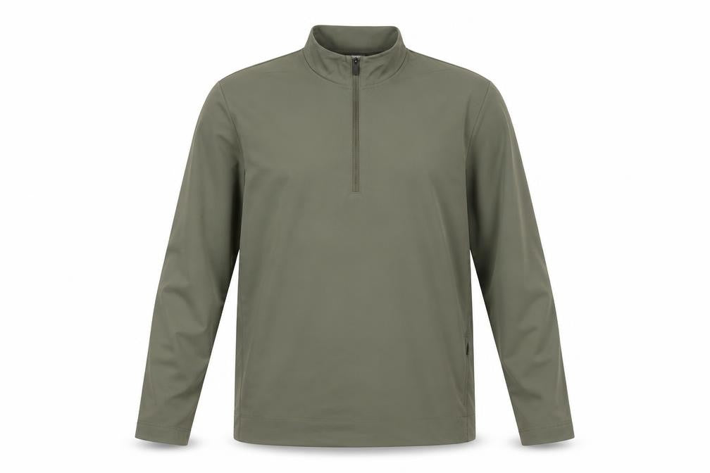 Mens UK Size M Reebok Green 1/4 Zip