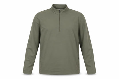 Mens UK Size M Reebok Green 1/4 Zip