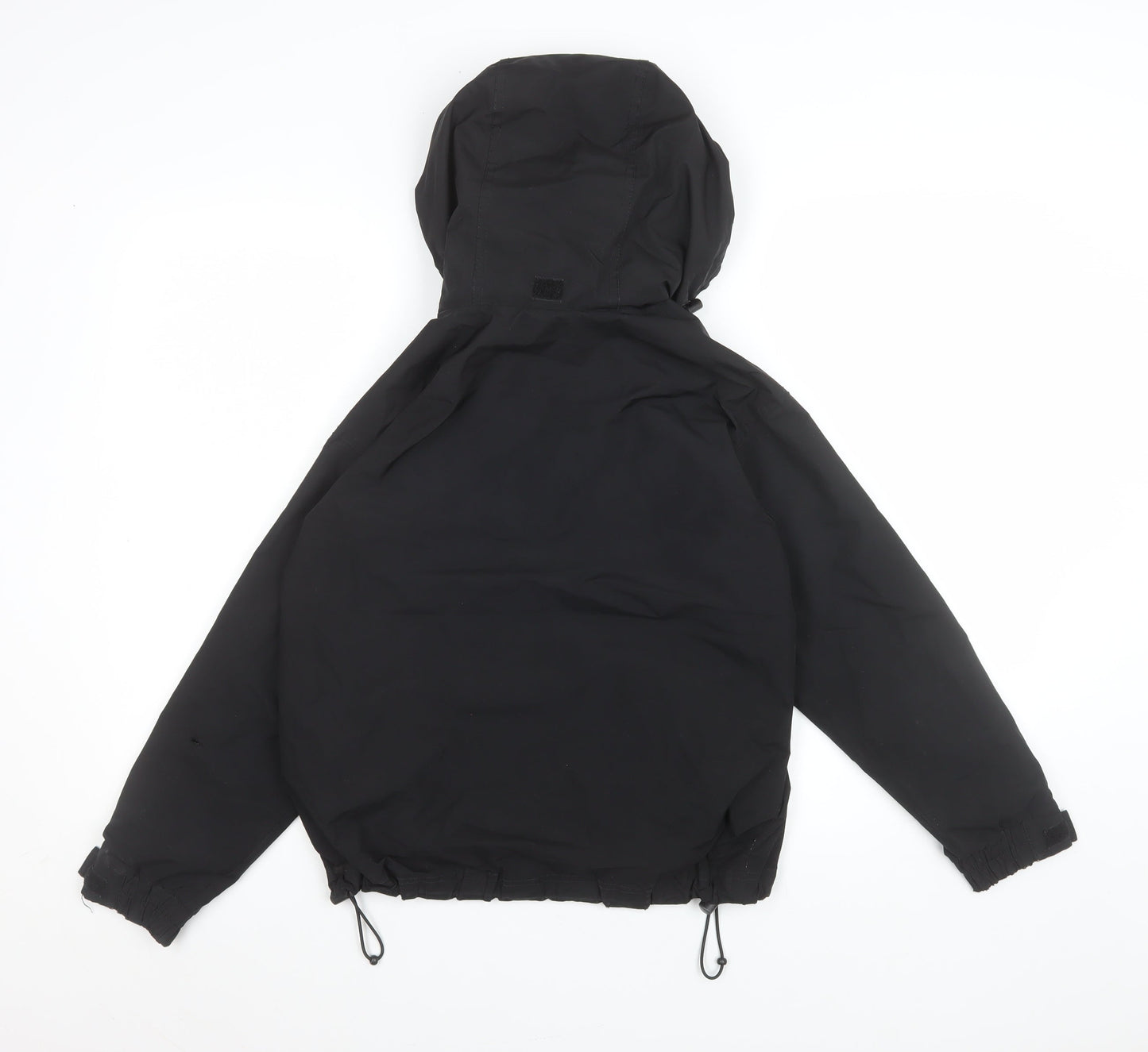 Helly Hansen Boys Black 10 Years Waterproof Hooded Parka Jacket