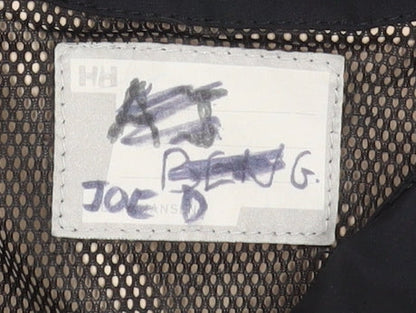 Helly Hansen Boys Black 10 Years Waterproof Hooded Parka Jacket