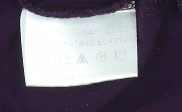 Womens UK Size S Masai Purple Basic T-Shirt