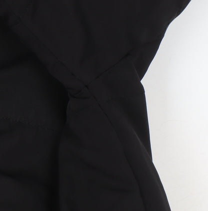 SoulCal&Co Boys Black XS Puffer Jacket Hooded Winter Coat