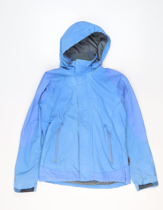 Womens UK Size 12 Koko Pink Blue Parka Coat