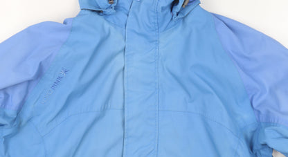 Womens UK Size 12 Koko Pink Blue Parka Coat