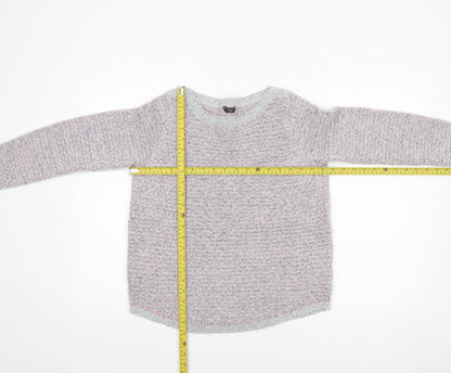 Womens UK Size 12 M&Co Grey Pullover Jumper