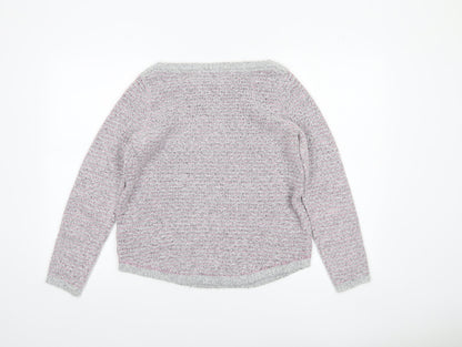Womens UK Size 12 M&Co Grey Pullover Jumper
