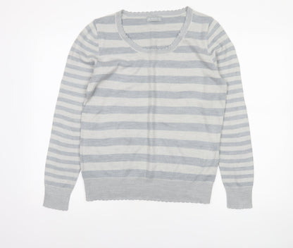 Womens UK Size 12 Marks and Spencer Grey Pullover Jumper