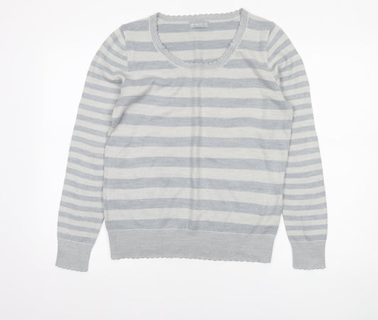 Womens UK Size 12 Marks and Spencer Grey Pullover Jumper