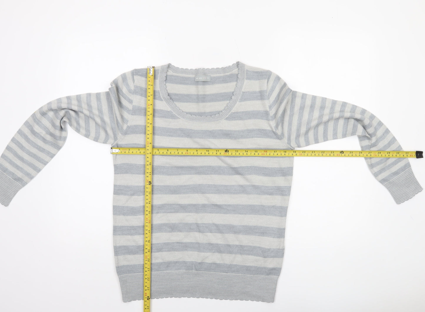 Womens UK Size 12 Marks and Spencer Grey Pullover Jumper