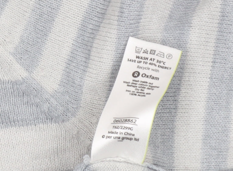 Womens UK Size 12 Marks and Spencer Grey Pullover Jumper