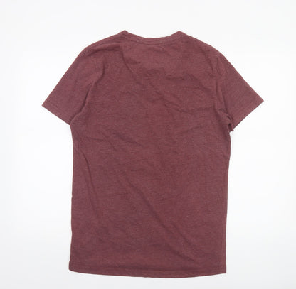 SoulCal & Co Mens Red California Graphic Print T-Shirt Size M