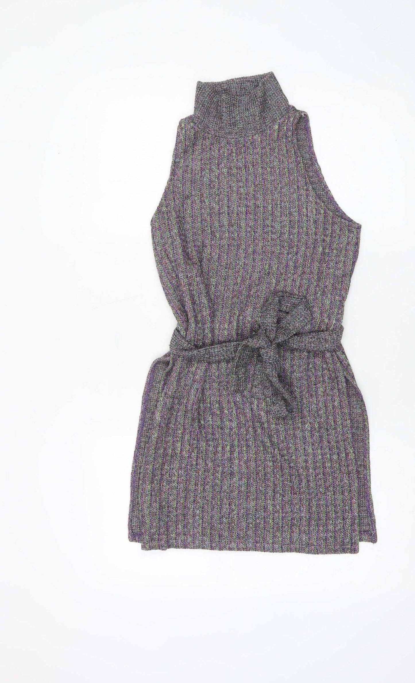 Womens UK Size S Zara Multicoloured Camisole Blouse