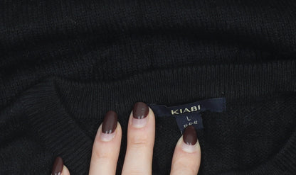 Kiabi Men’s Black Christmas Vibes Pullover Jumper L