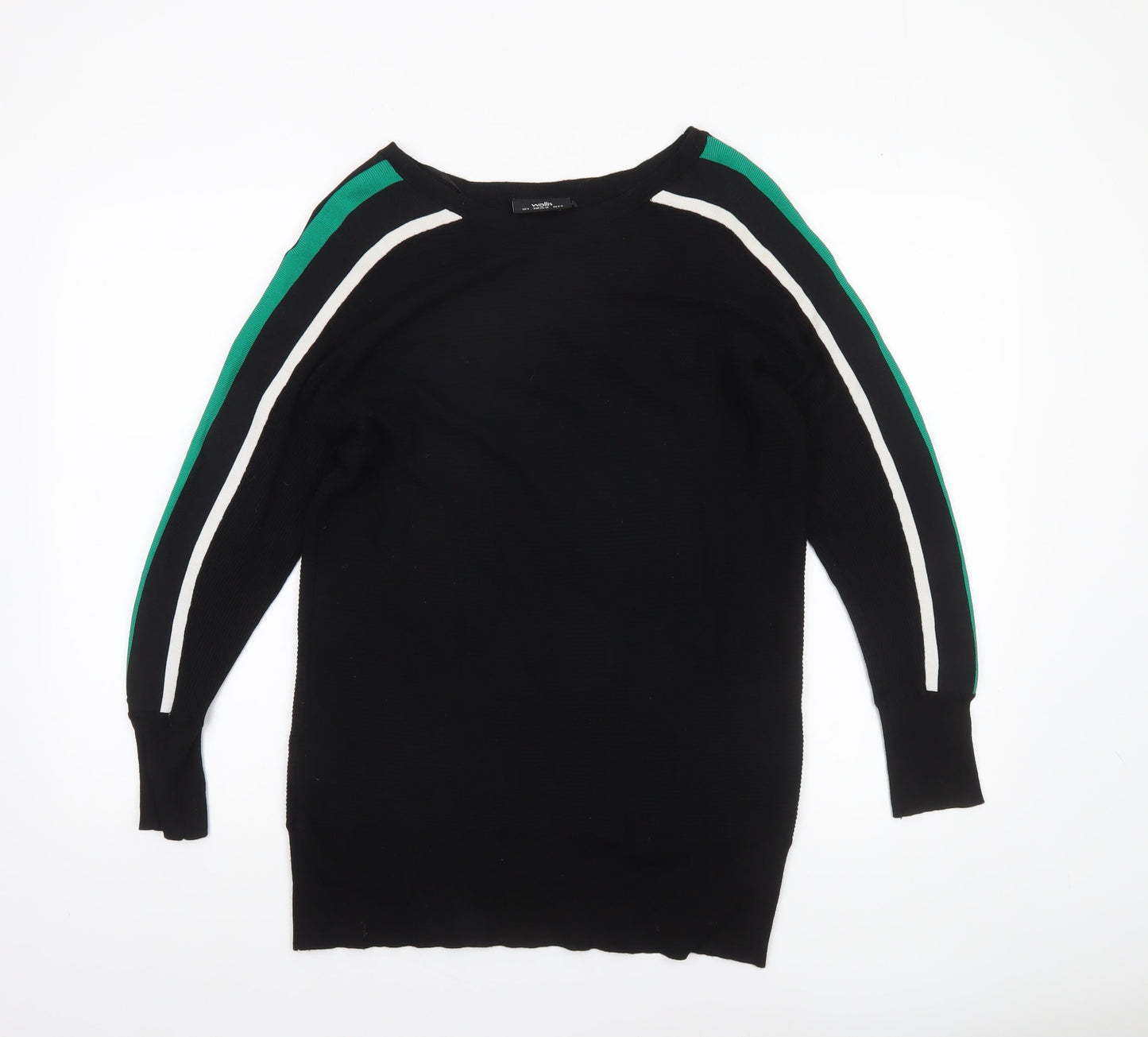 Womens UK Size S Wallis Black Pullover Jumper