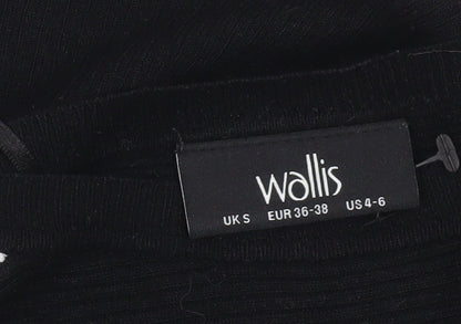Womens UK Size S Wallis Black Pullover Jumper