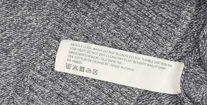 FatFace Men’s Grey Cotton Cashmere Crew Neck Pullover Jumper S