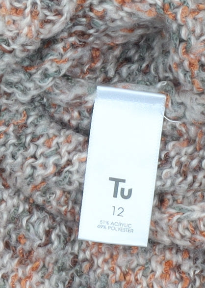 Womens UK Size 12 TU Beige Pullover Jumper