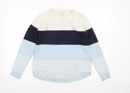 Stella Morgan Women’s Multicoloured Striped Knit Jumper Size S