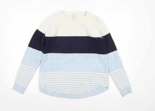 Stella Morgan Women’s Multicoloured Striped Knit Jumper Size S