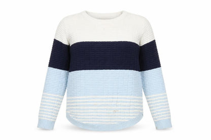 Stella Morgan Women’s Multicoloured Striped Knit Jumper Size S