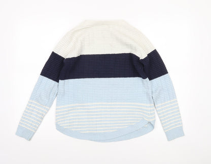 Stella Morgan Women’s Multicoloured Striped Knit Jumper Size S