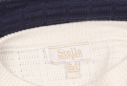 Stella Morgan Women’s Multicoloured Striped Knit Jumper Size S