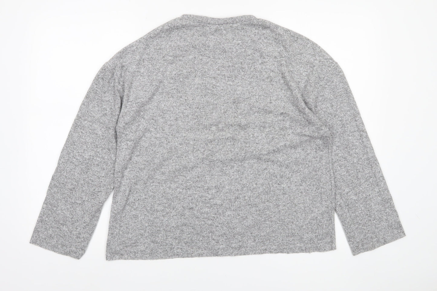 Womens UK Size M Zara Grey Pullover Jumper