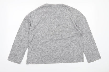 Womens UK Size M Zara Grey Pullover Jumper