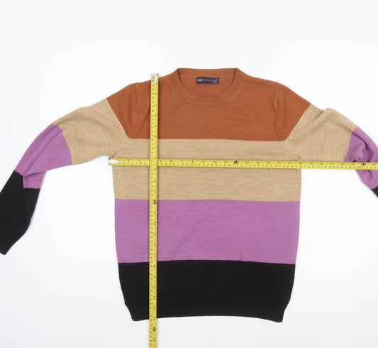 Womens UK Size 8 Marks and Spencer Multicoloured Pullover Jumper