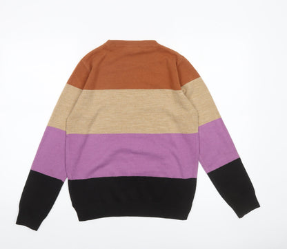 Womens UK Size 8 Marks and Spencer Multicoloured Pullover Jumper